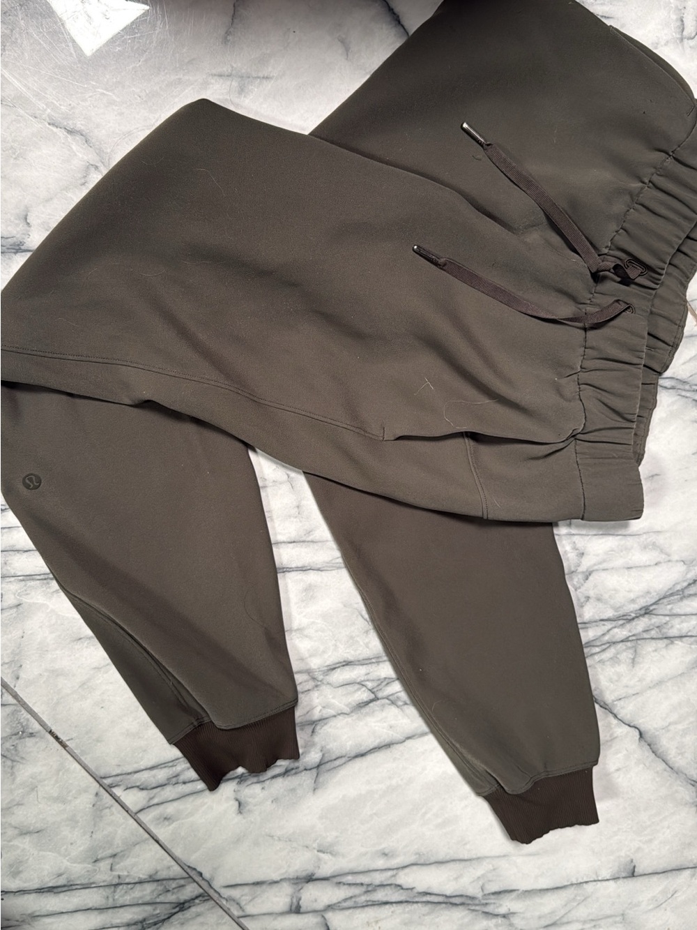 lululemon athletica Olive Green Track Joggers